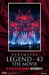 AXCN: BABYMETAL Legend-43 The Movie Poster